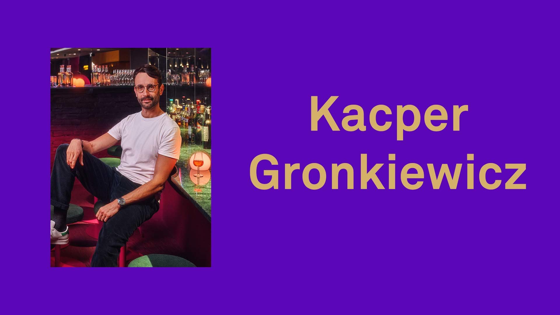 從光影到色彩，Kacper Gronkiewicz 如何用設計講故事？